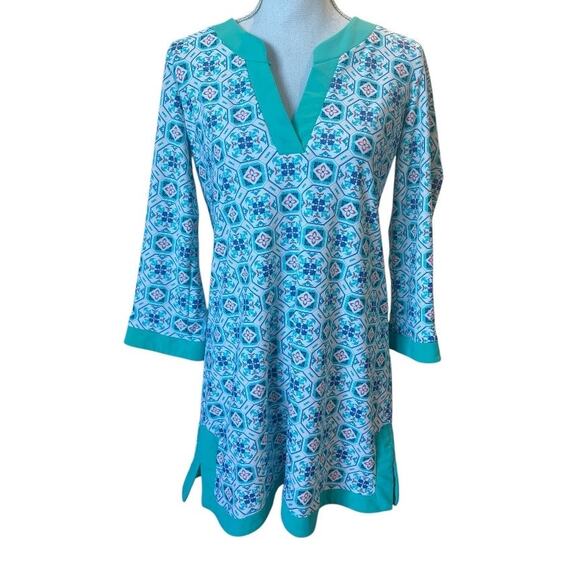 Aqua et Sol Swim Coverup Dress Medium - Picture 1 of 5